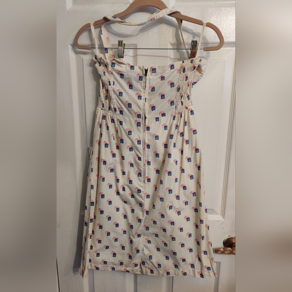 Anthropologie Parisian Inspired Halter Dress Size 6 - Picture 2 of 5